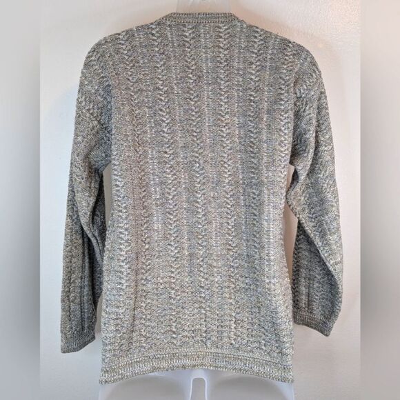 VTG Bill Blass Preppy Academia Grandpacore Cabincore Cozycore Knit Sweater S - Picture 5 of 9